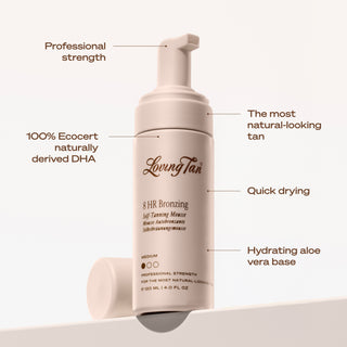 8 HR Bronzing Self-Tanning Mousse Medium