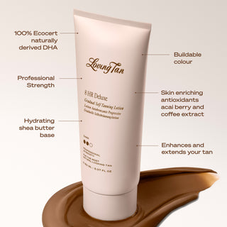 8 HR Deluxe Gradual Self-Tanning Lotion Dark