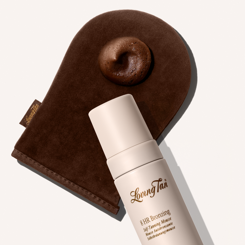 FAQ Banner of 8 HR Bronzing Self-Tanning Mousse Dark